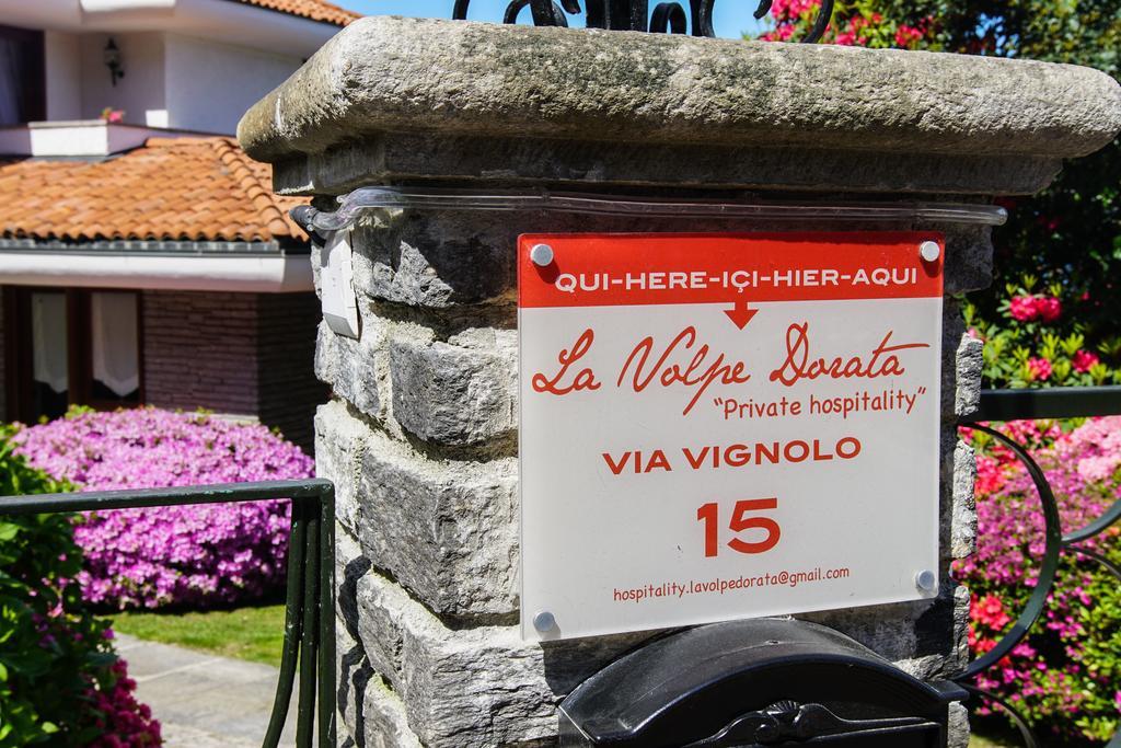 La Volpe Dorata Bed & Breakfast Stresa Dış mekan fotoğraf