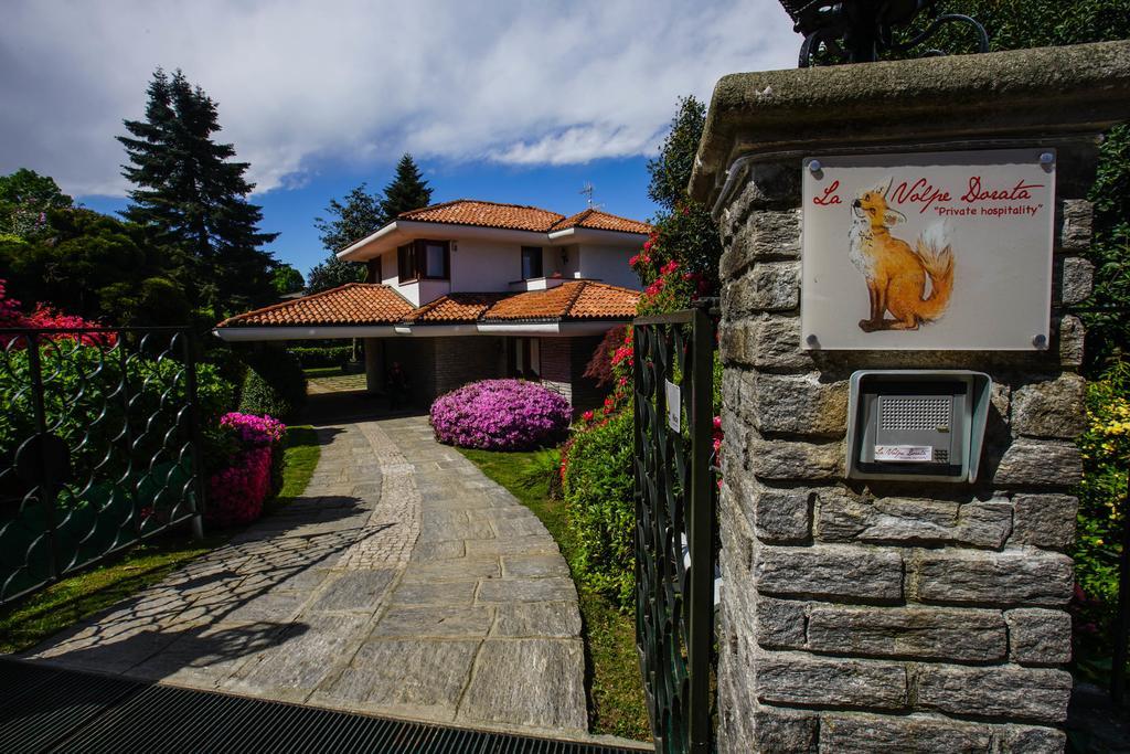 La Volpe Dorata Bed & Breakfast Stresa Dış mekan fotoğraf